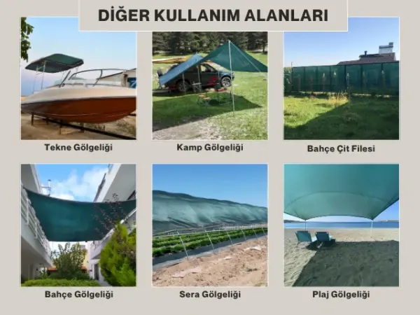 İnşaat ve İskele Filesi - 95lik 140 gram/m2 - Yeşil - Görsel 6