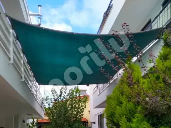 Otopark ve Araba Gölgeliği - 95lik 140 gram/m2 - Yeşil - Görsel 6