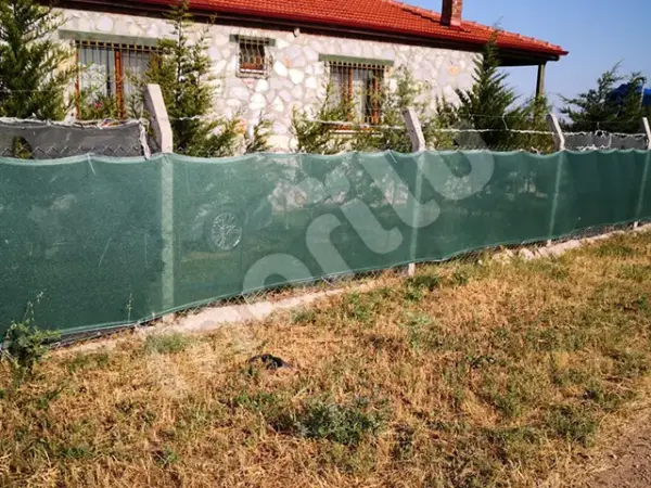 Bahçe Çit Filesi - 75lik Görüntü Engelleme - Yeşil - Görsel 5