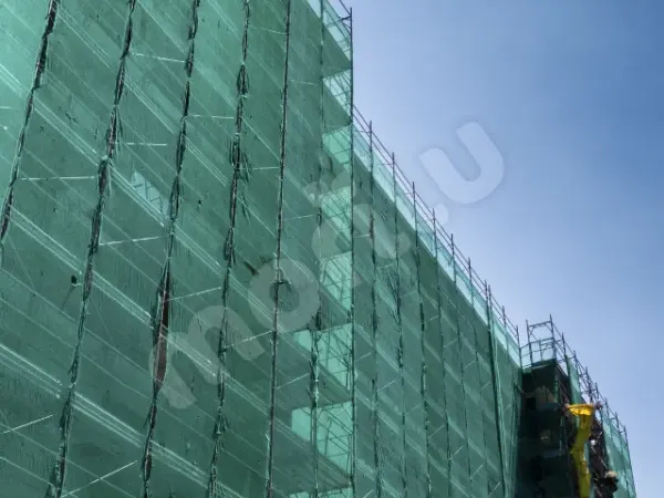 İnşaat ve İskele Filesi - 95lik 120 gram/m2 - Yeşil - Görsel 3
