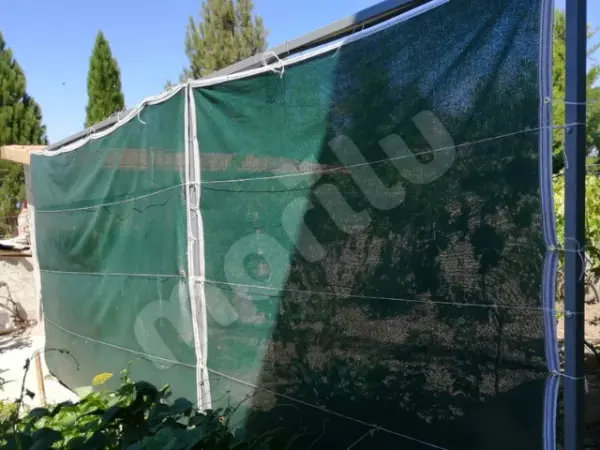 Kümes ve Bahçe Çevirme Çit Örtüsü - 95lik - 120 gram/m2 - Yeşil - Görsel 3