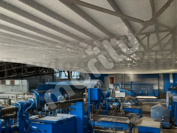 Fabrika - Tesis Kuş Engelleme Filesi - 2 cm Gözenekli - Kare Desen - Beyaz - Görsel 4