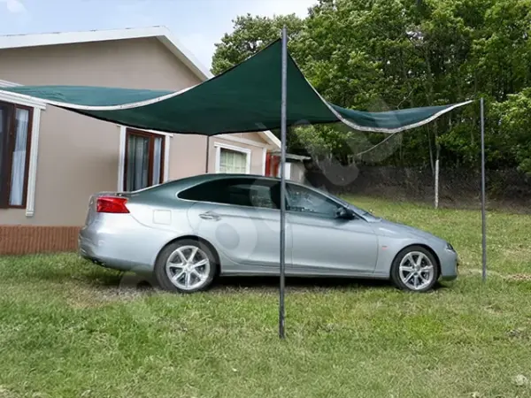 Otopark ve Araba Gölgeliği - 95lik 140 gram/m2 - Yeşil - Görsel 2