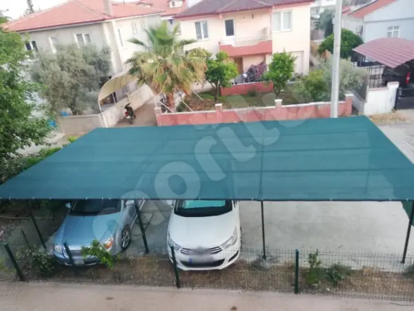 Gölgelik File - 95lik 120 gram/m2 - Yeşil - Görsel 6
