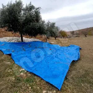 Ürün Serme ve Kurutma Brandası - Mavi
