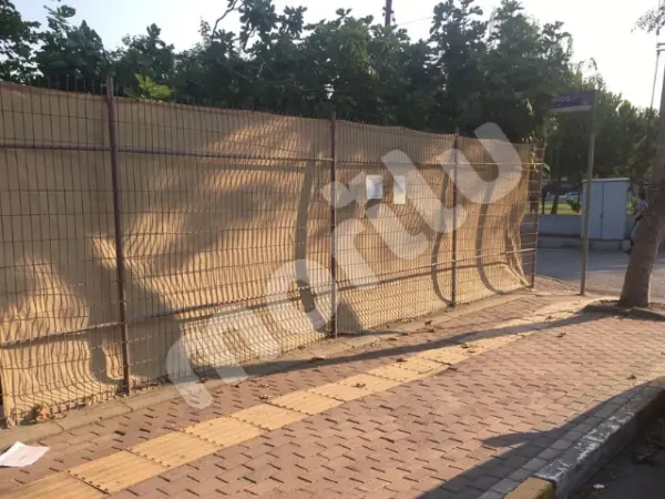 Bahçe Çit Filesi - 95lik Görüntü Engelleme - 140 gram/m2 - Krem - Görsel 5