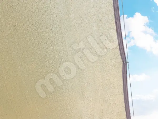 Açılır Kapanır Gölgelik File - 95lik 140 gr/m2 - Krem