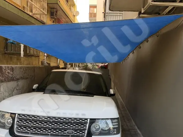 Otopark ve Araba Gölgeliği - 95lik 140 gram/m2 - Mavi - Görsel 5