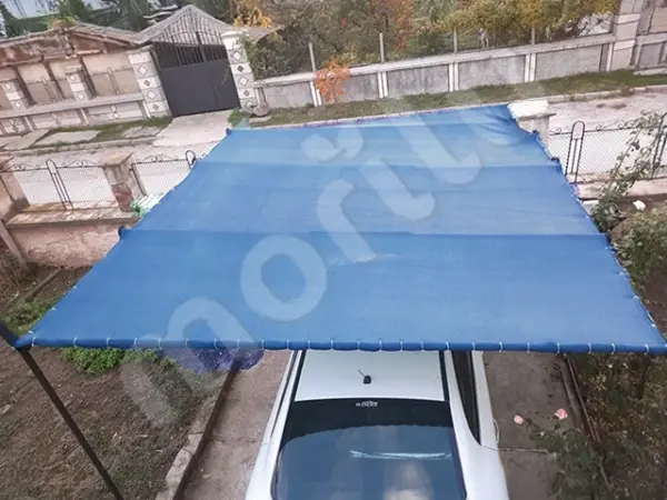 Otopark ve Araba Gölgeliği - 95lik 140 gram/m2 - Mavi - Görsel 4