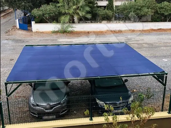 Otopark ve Araba Gölgeliği - 95lik 140 gram/m2 - Mavi