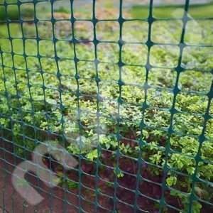 Plastik Dekoratif Bahçe Çiti – 10 mm Göz Aralıklı – Yeşil Renk – Balkon ve Kedi Filesi